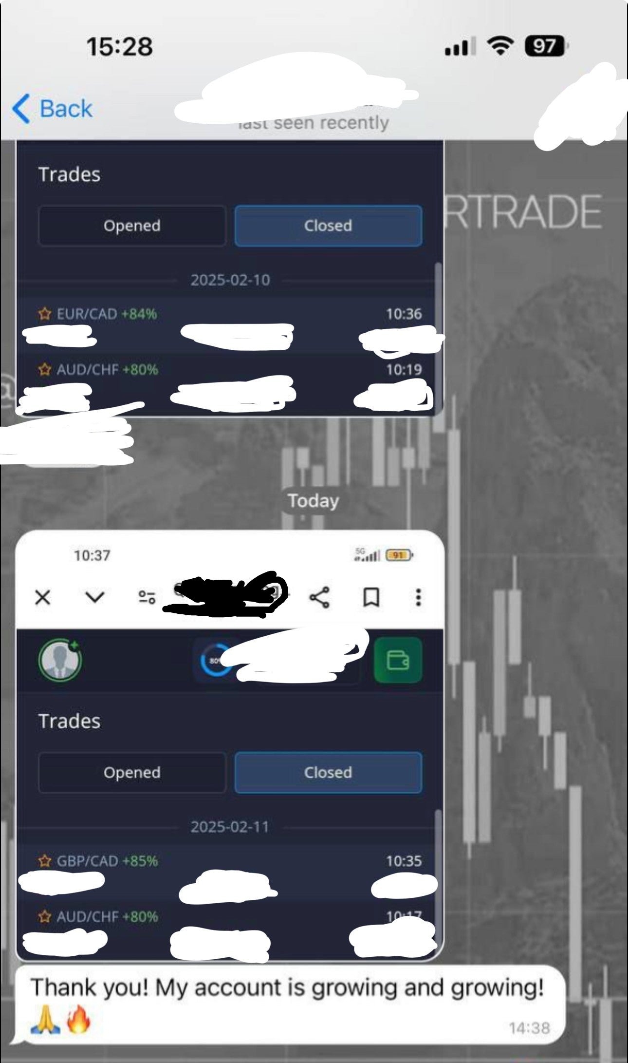 SECRETMILLY TRADE SIGNALS